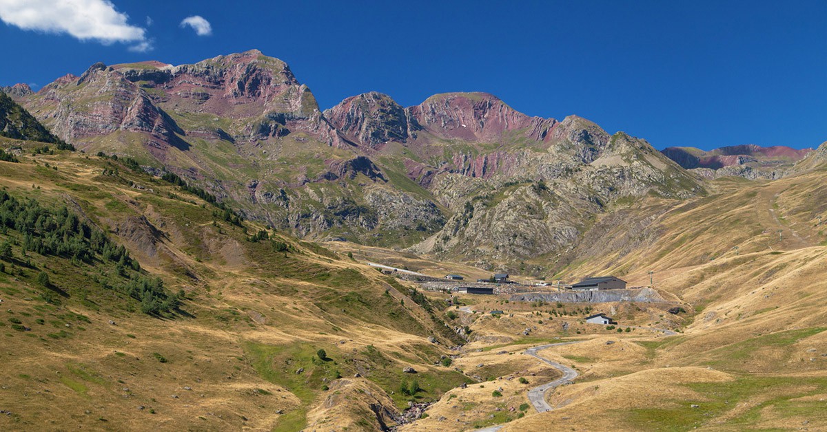 Vistas de los Pirineos