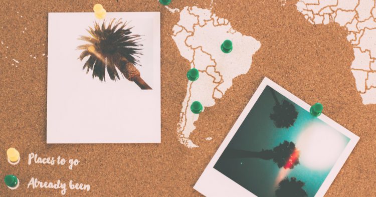 Mapamundi de corcho de Misswood