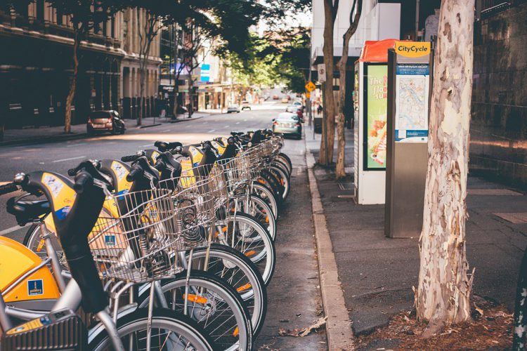 Bicis públicas de una ciudad (Pixabay)