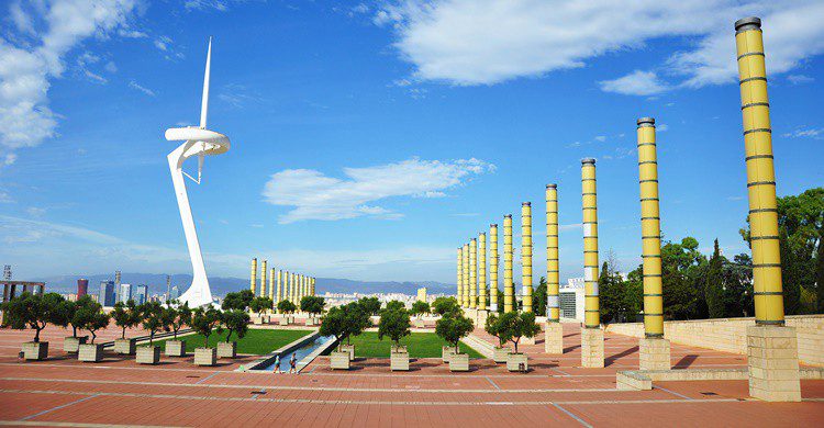 Vista del Parque Olímpico de Montjuic. Nixki (iStock)