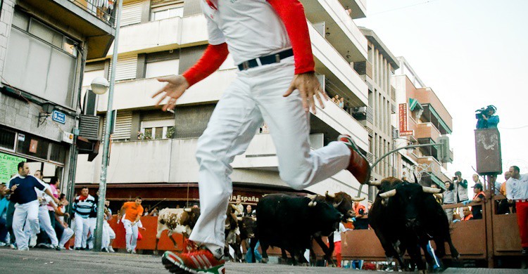 Encierro en San Sebastián de los Reyes. Camilo Rueda López (Flickr)