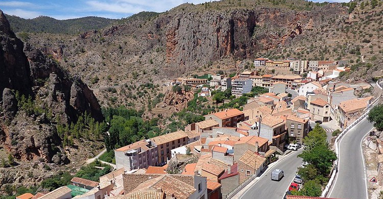 Vistas del pueblo de Ayna, Albacete