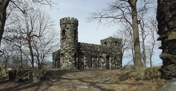 Castillo abandonado en Italia