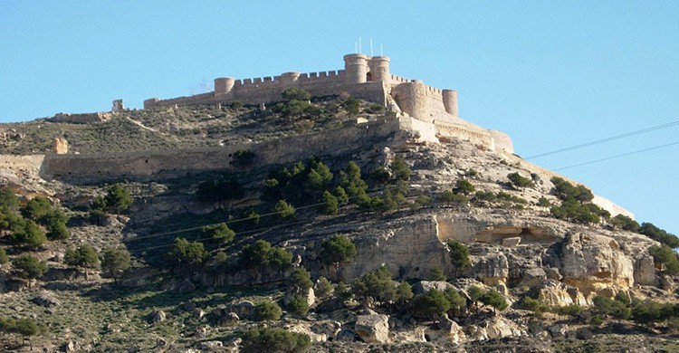 Vistas del Chinchilla de Montearagón, Albacete