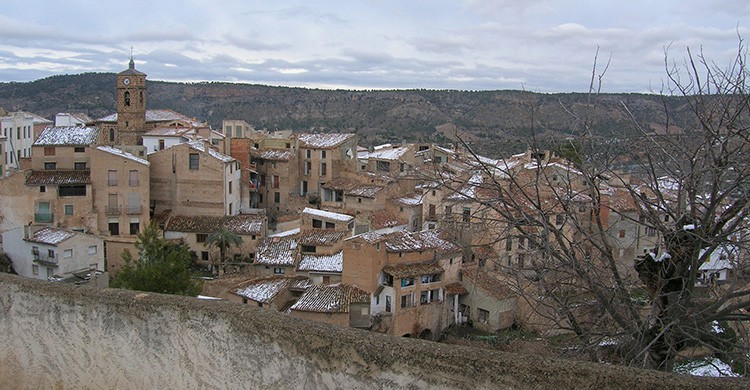 Vistas del pueblo de Letur, Albacete
