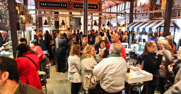 Mercado de San Miguel, en Madrid. Tupungato (iStock)