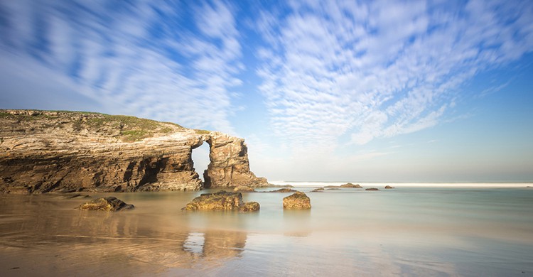 Playa de las Catedrales, Ribadeo, Galicia