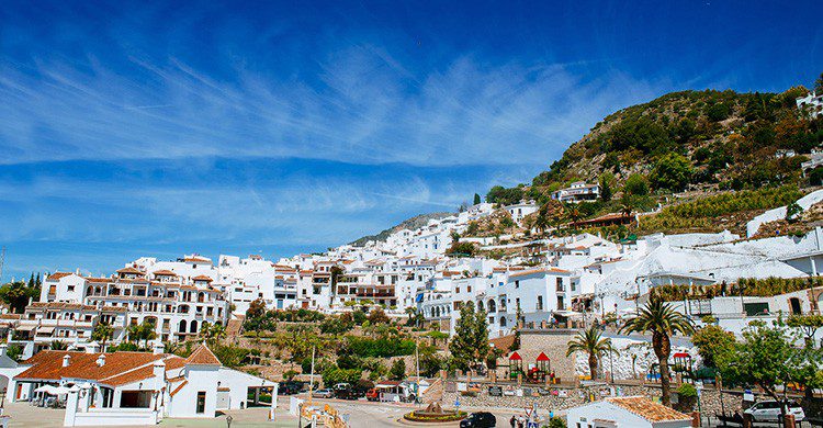 Vistas de Frigiliana, Málaga