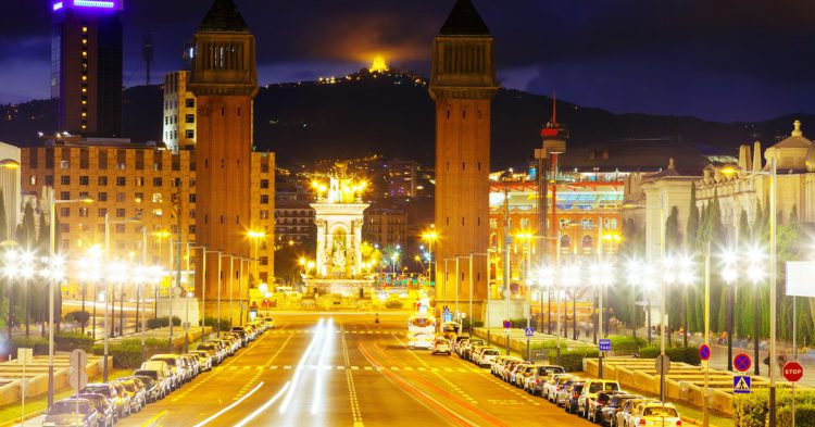 Barcelona de noche