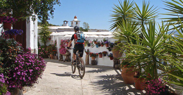 Pueblo de Maicena en primavera