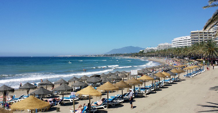 Playa de Marbella. Ashley Buttle (Flickr)