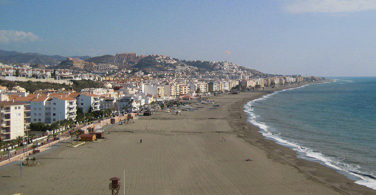 Playa en Rincón de la Victoria. Cayetano (Flickr)