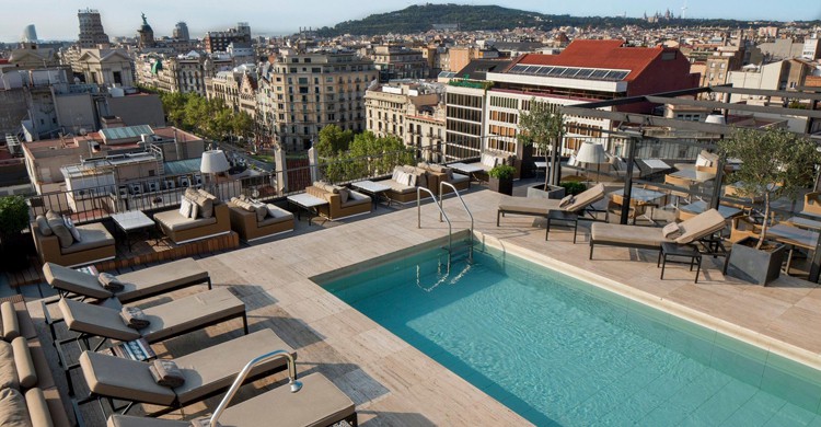 Desde las alturas (Majestic Hotel & Spa Barcelona, Facebook)