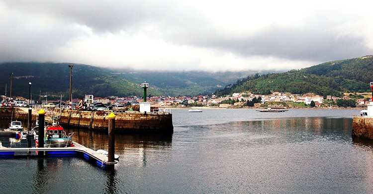 Vistas del pueblo de Muros