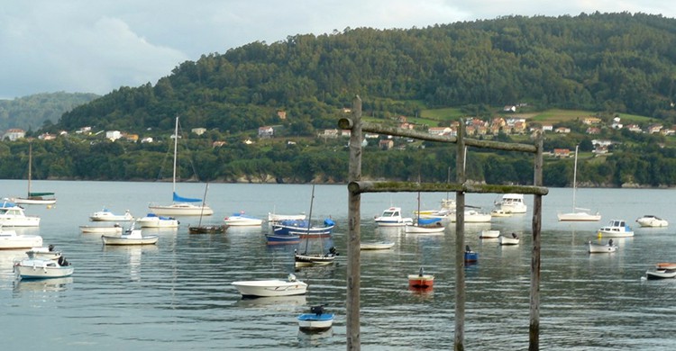 Vistas del pueblo de Redes