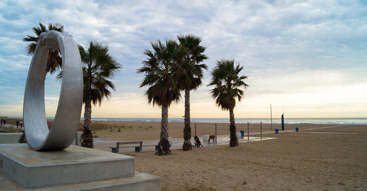 Playa de Castelldefels. Almusaiti (Flickr)