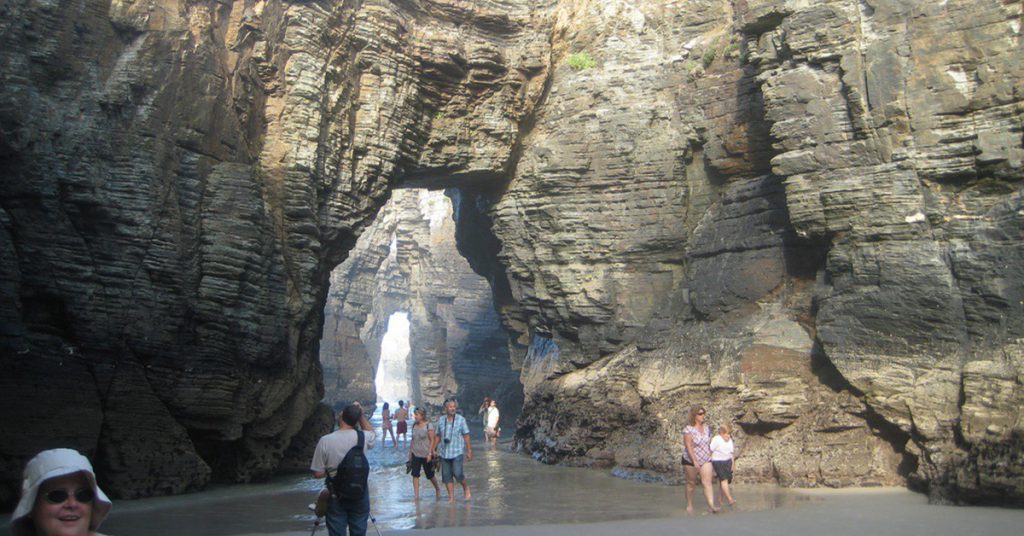 Fotografía de la Playa de las Catedrales en Lugo.
