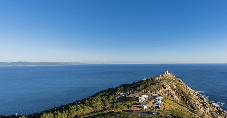 Vistas desde el faro de Fisterra