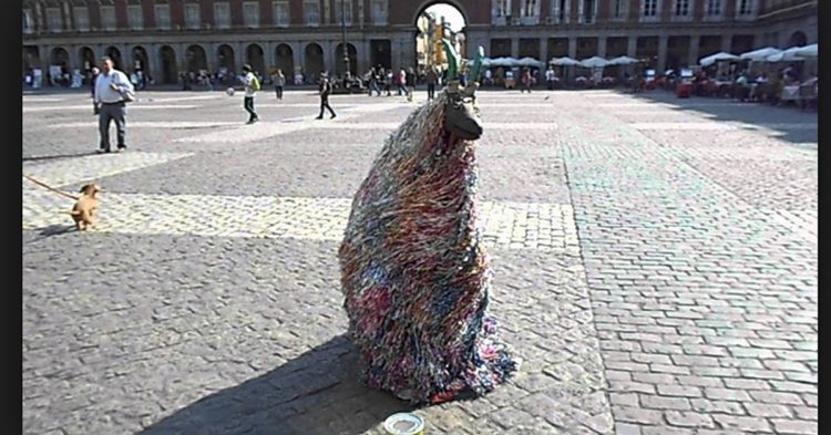 Plaza Mayor en verano