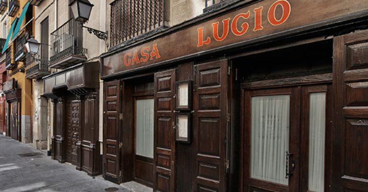 Casa Lucio y sus huevos estrellados