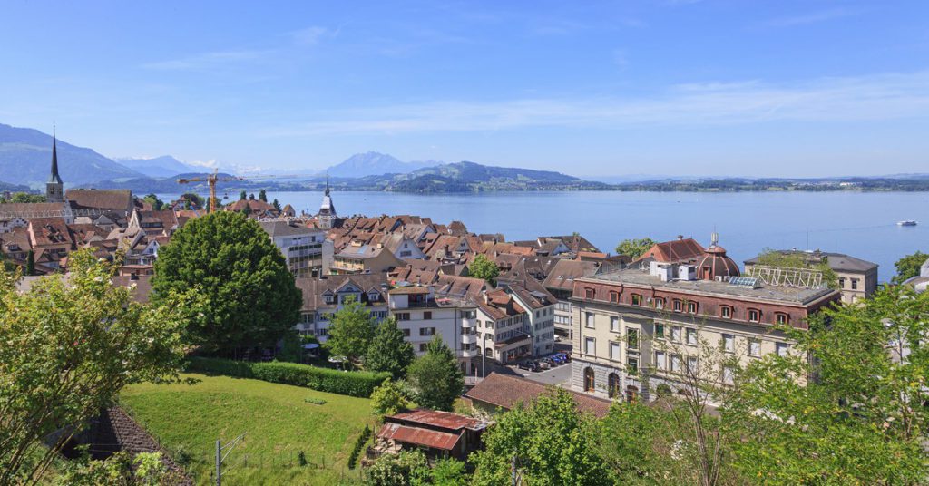 imagen ciudad suiza de Zug