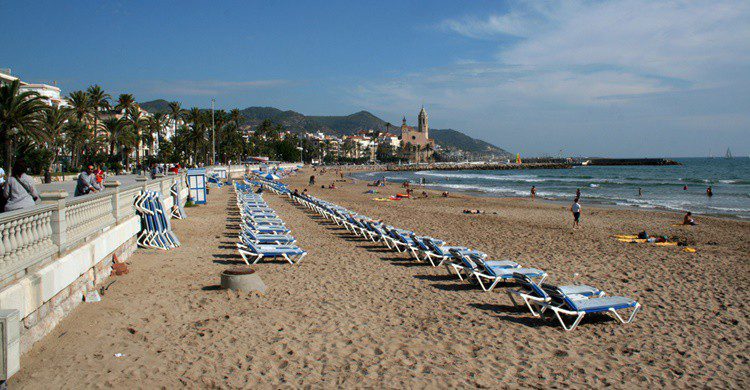 Playa de Sitges. xgilest (Flickr)