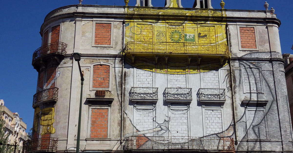 Un graffiti muy real