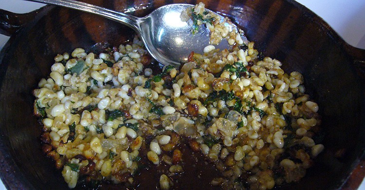 Escamoles, plato considerado el caviar mexicano