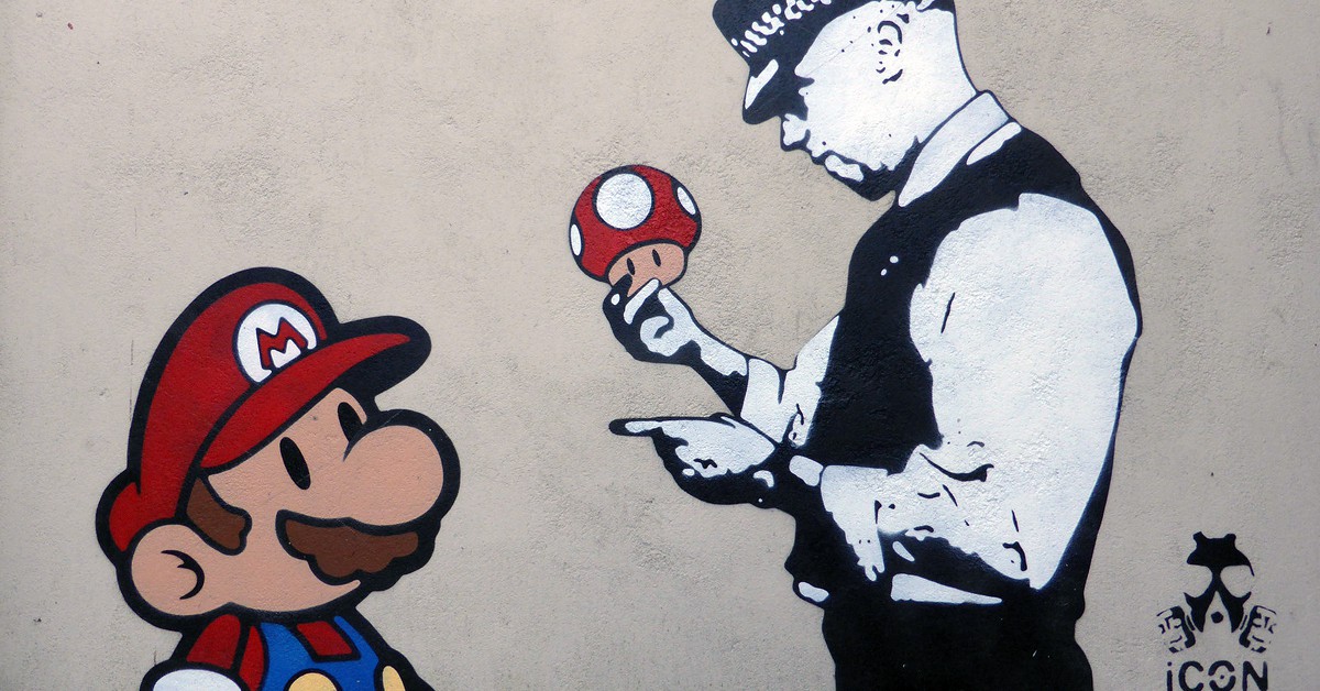 Super Mario y policia de ICON