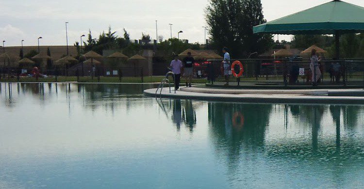 Las instalaciones de Playa del Vicario en Ciudad Real (Fuente: playadelvicario.blogspot.com)