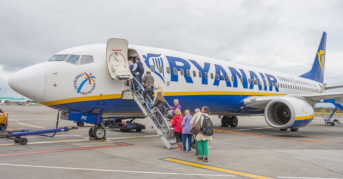 Ryanair lanza vuelos baratos con las rebajas de la Cyber Week El