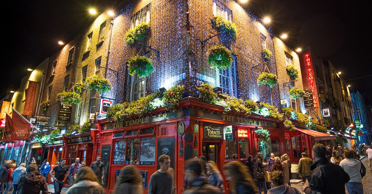 El Temple Bar, en Dublín
