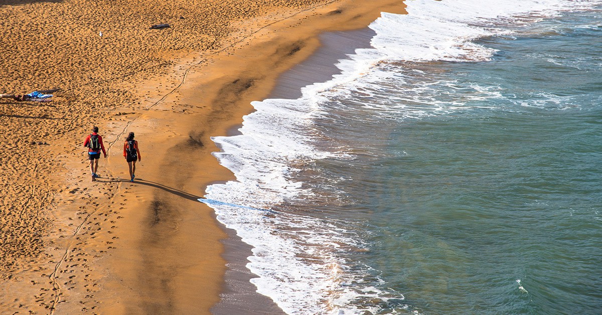 Vistas de la playa de Cavalleria, Menorca