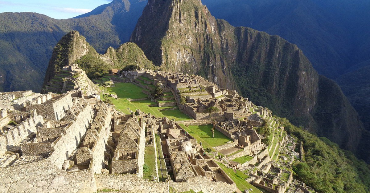Las ruinas de Machu Picchu, en Perú