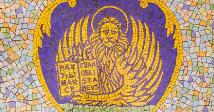 La entrada al Café Florian de Venecia (Fuente: pixartprinting.es)