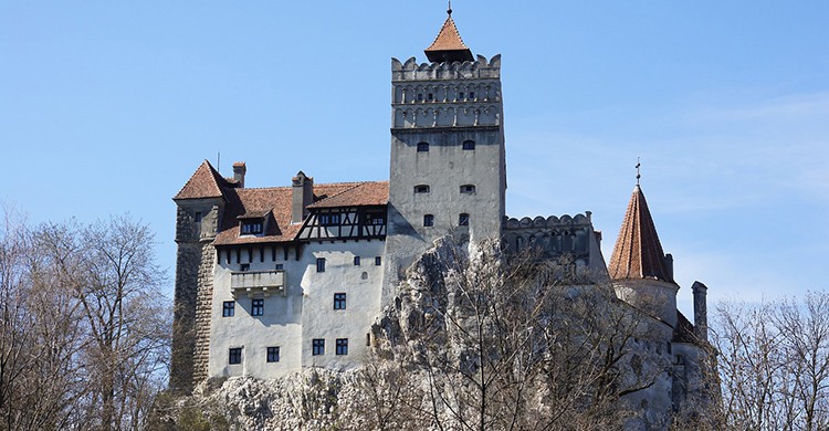 Vistas del castillo de Bran, conocido como el Castillo de Drácula 