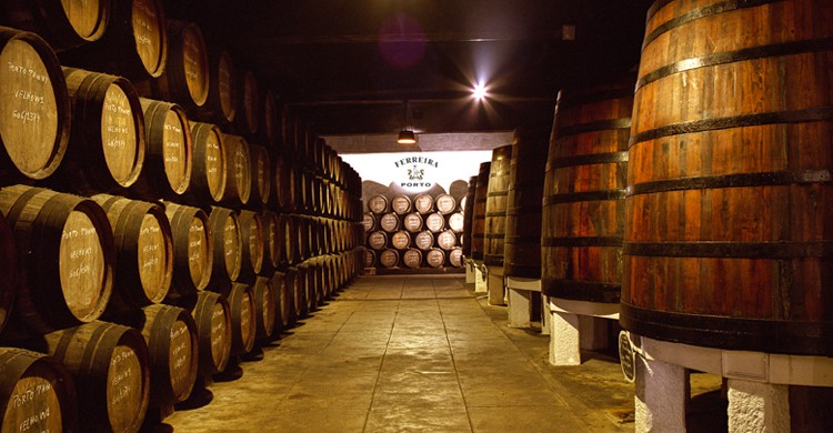 Sala de barricas (Web del grupo Soprape Vinhos Portugal)