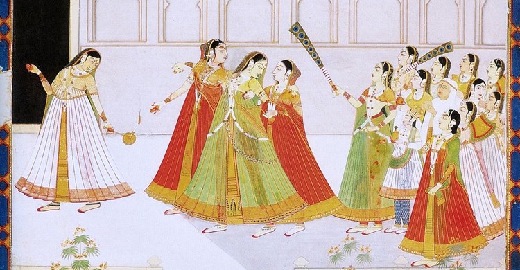 El harén del príncipe de Jaipur (Wikipedia)