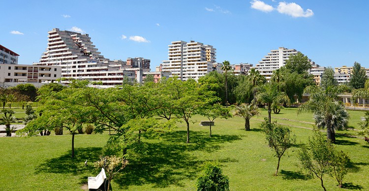 El barrio de Secondigliano en Nápoles