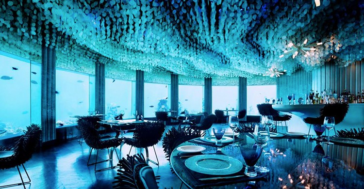 Bar subacuático (Niyama Private Islands Maldives, Facebook)