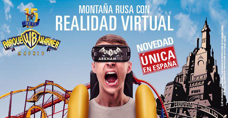  La primera montaña rusa con realidad virtual de España