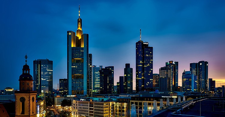 Vistas de Frankfurt, Alemania