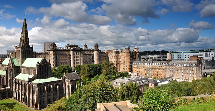 Vistas de Glasgow, Escocia