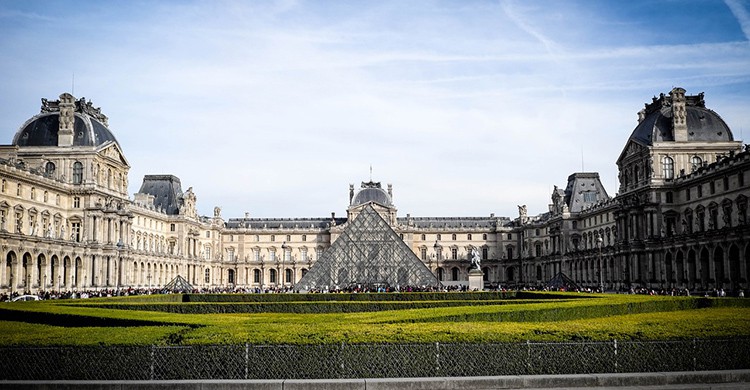 Vistas del Museo Louvre