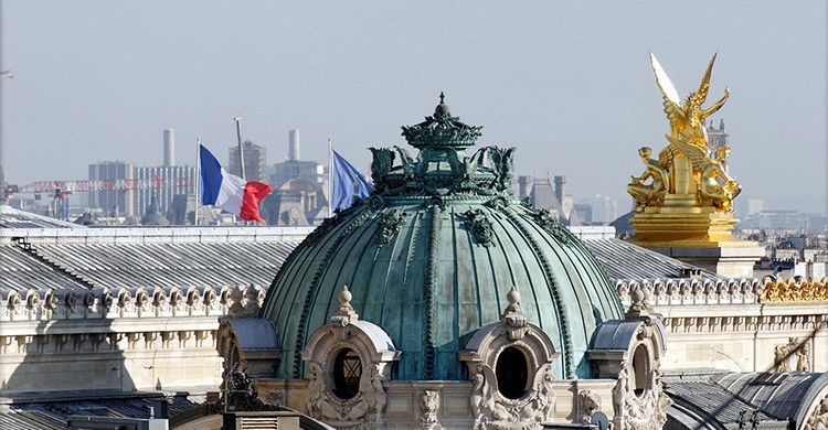 Cúpula de la Ópera de París