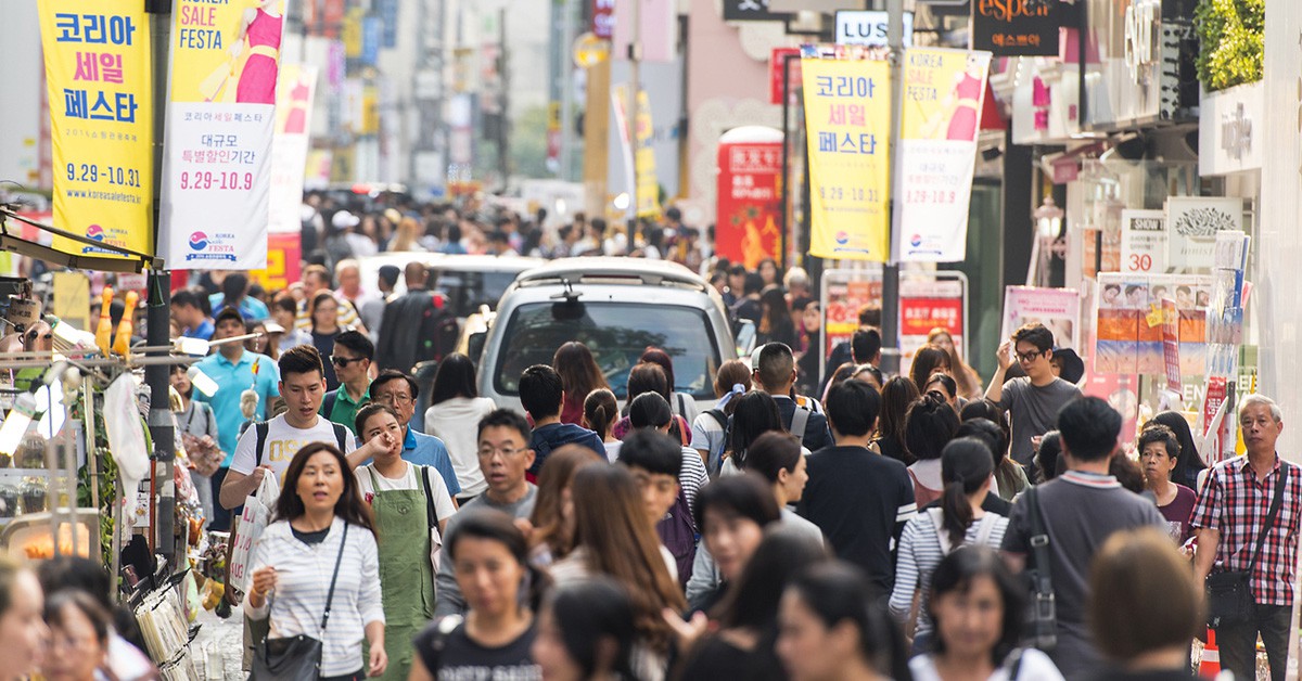 Centro de Seúl, Corea del Sur