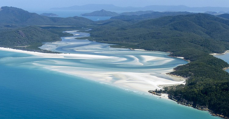Vistas de la Gran Barrera de Coral Australia