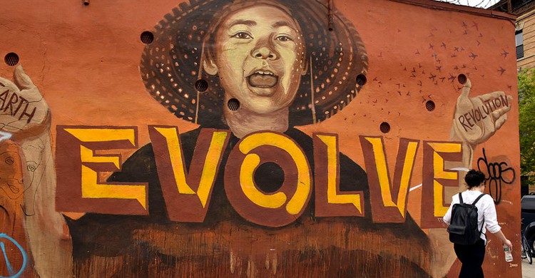 Grafiti en Bushwick (Lost Albatross, Foter)