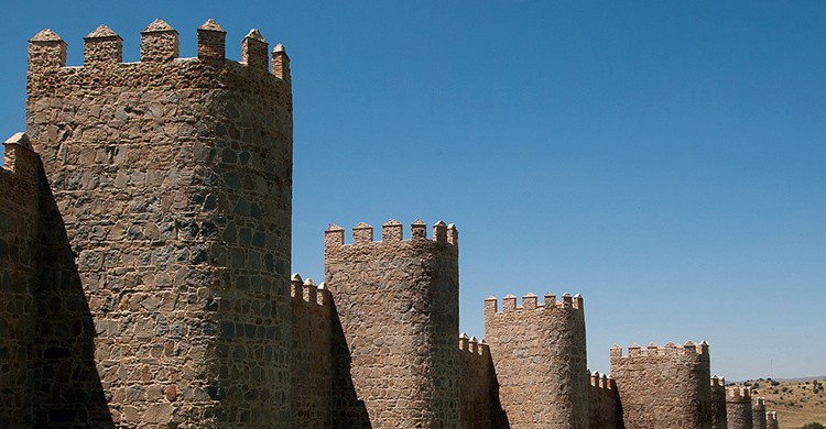 Torreones de la muralla de Ávila