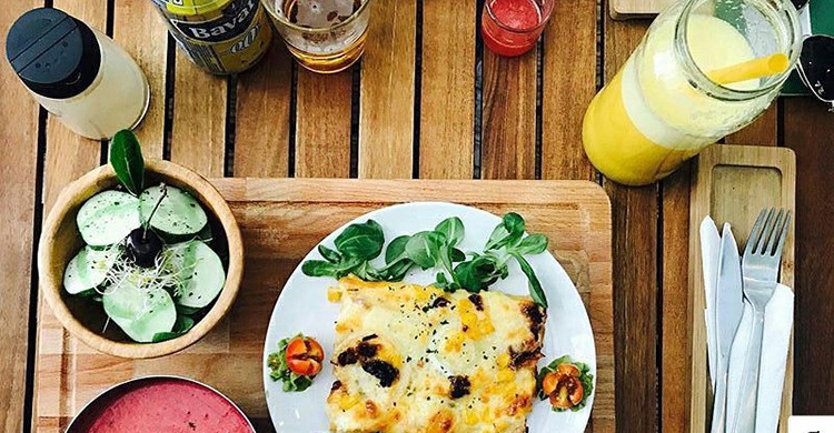 Comida sana en el Sanissimo Opera de Madrid